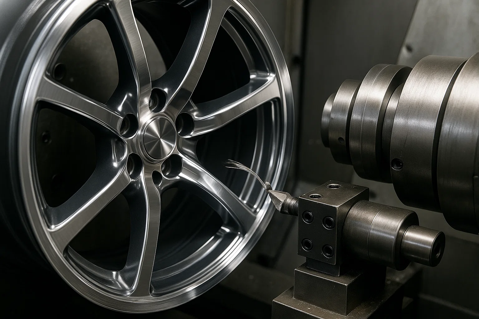 Glanzdrehen als Felegnreparatur