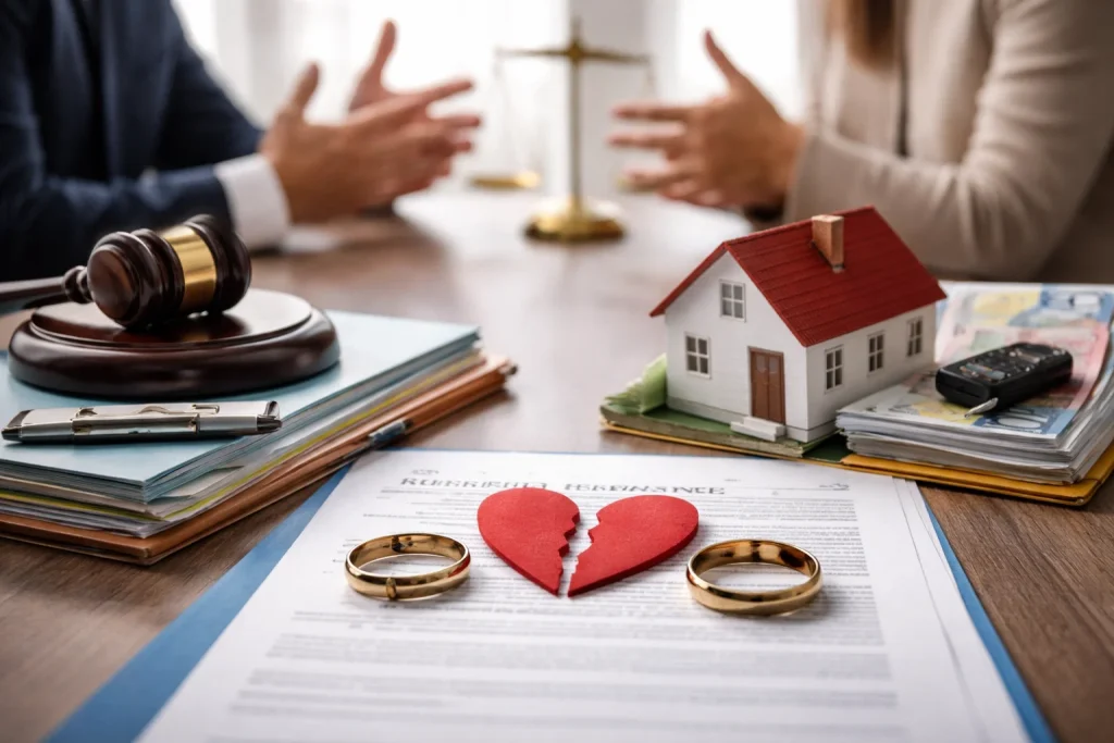 Scheidungen im Rechtsschutz