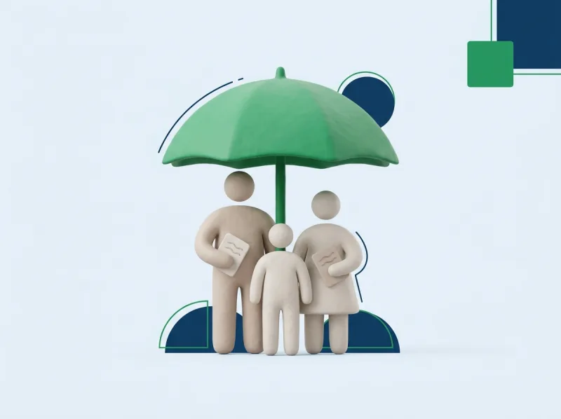Illustration: Familienrechtsschutzversicherung Leistungen & Kosten im Vergleich