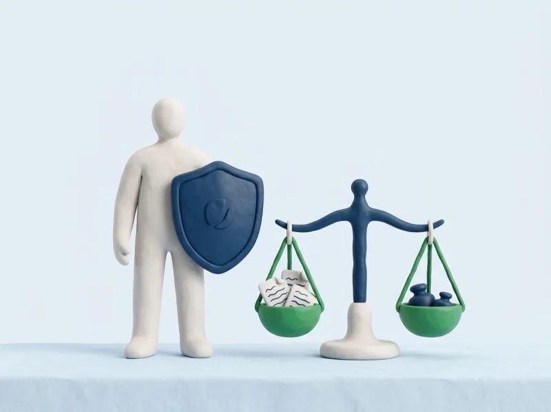 Illustration: Privatrechtsschutzversicherung Leistungen & Kosten im Vergleich