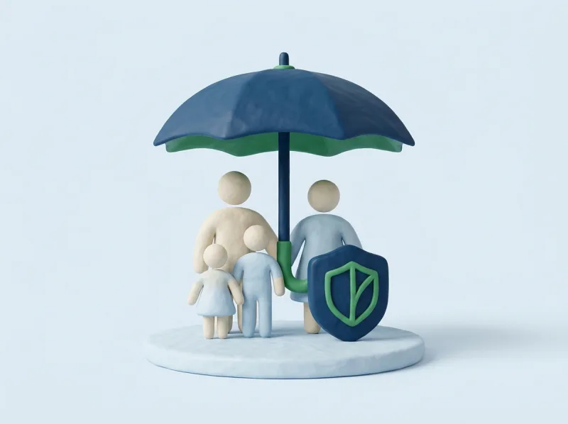 Illustration: Rechtsschutzversicherung für Familien
