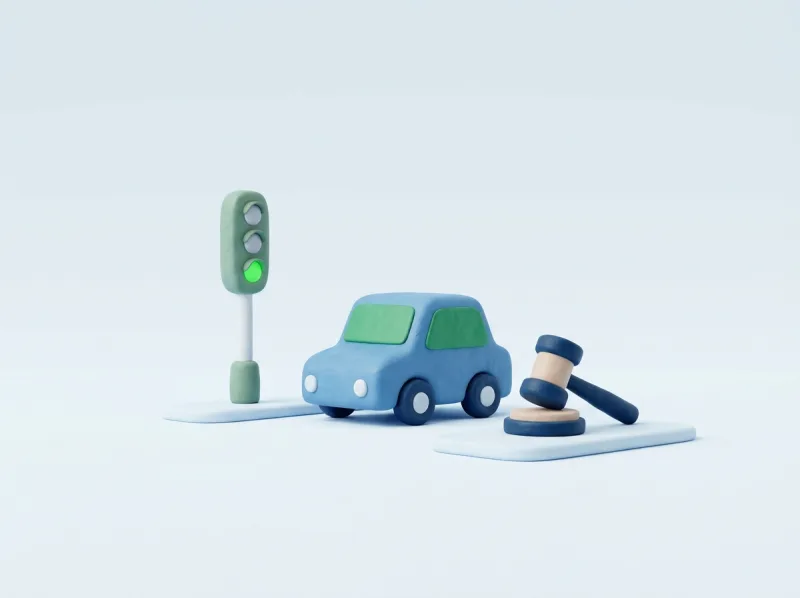 Illustration: Verkehrsrechtsschutzversicherung Leistungen & Kosten im Vergleich